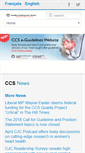 Mobile Screenshot of ccs.ca