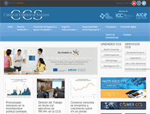 Tablet Screenshot of ccs.cl